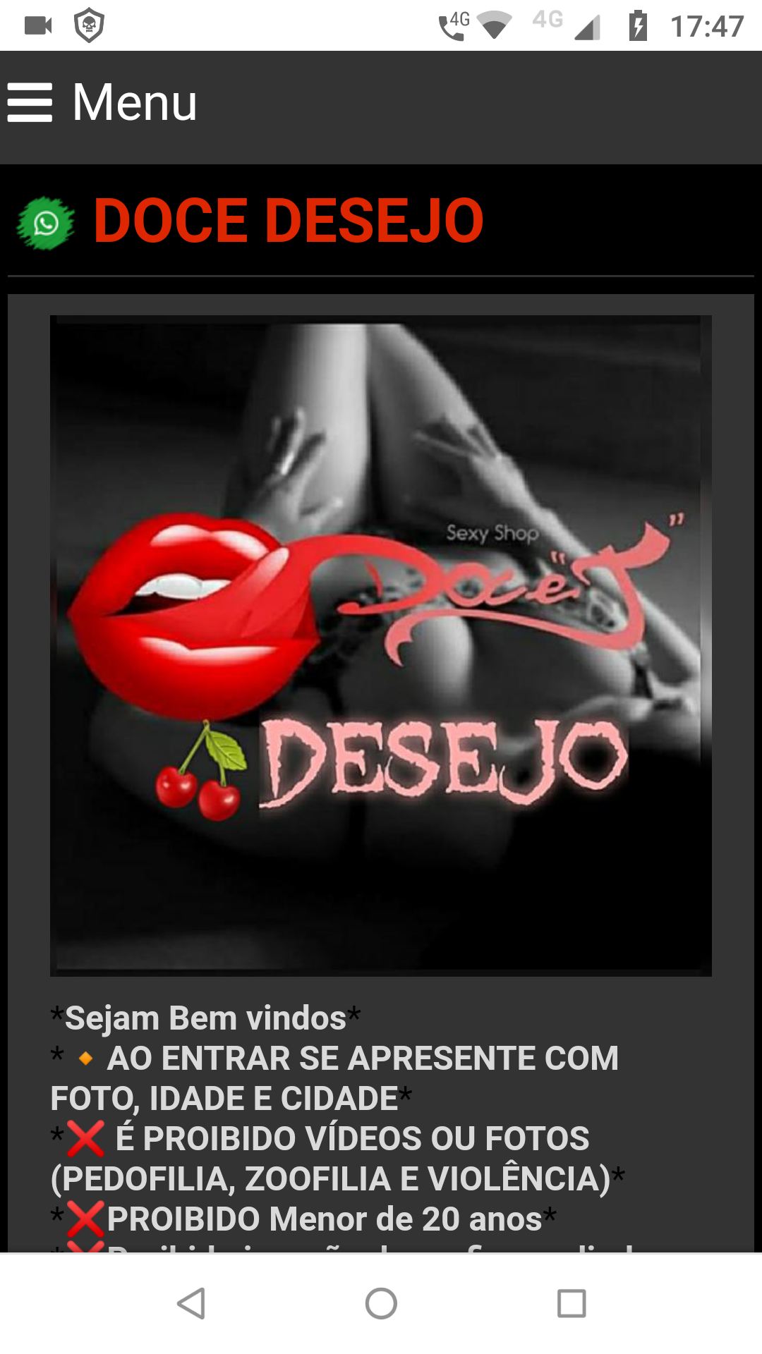 Doce desejo